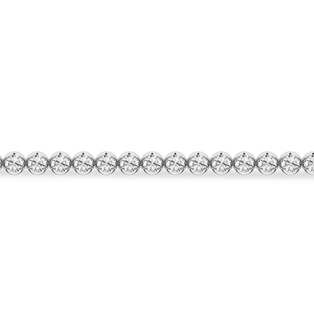 14K 10.00ct Lab Grown Bracelet ( EGL Certified ) - Image 2