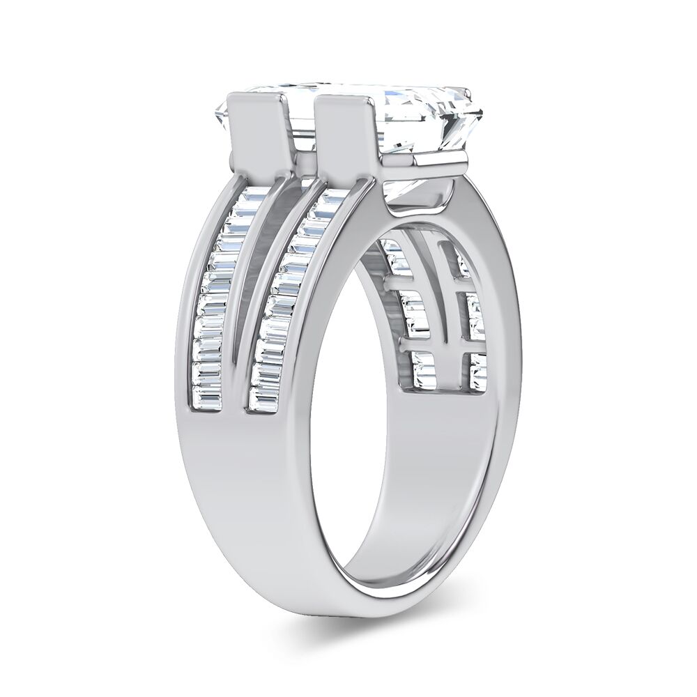 14K 5.46CT Diamond Engagement Ring - Image 2