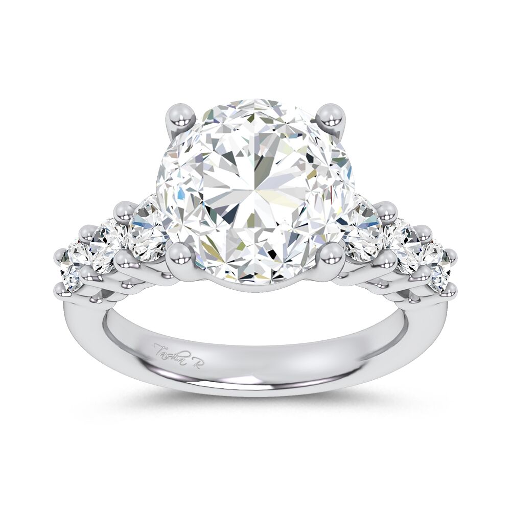 14K 6.00CT Certified Lab Grown Engagement Ring