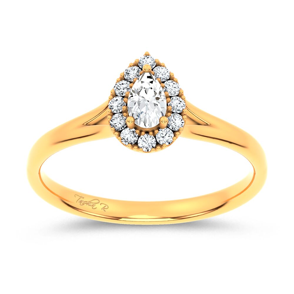 14K 0.33CT Certified Lab Grown Ring