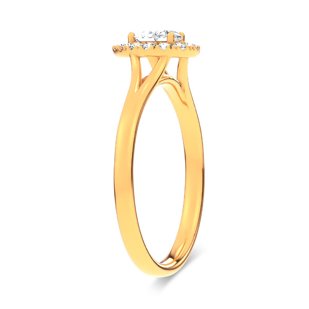 14K 0.33CT Certified Lab Grown Ring - Image 2