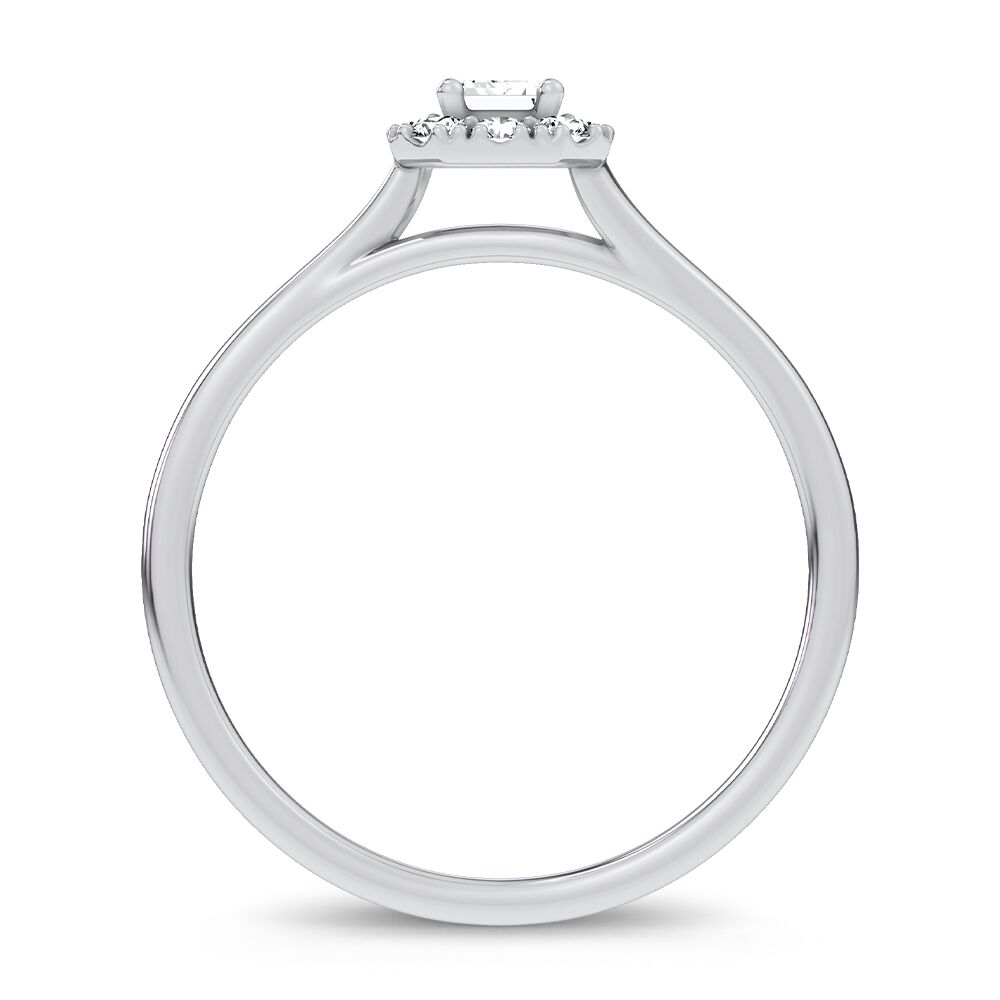 14K 0.33CT Certified Lab Grown Ring - Image 3