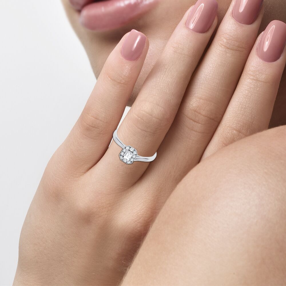 14K 0.33CT Certified Lab Grown Ring - Image 4