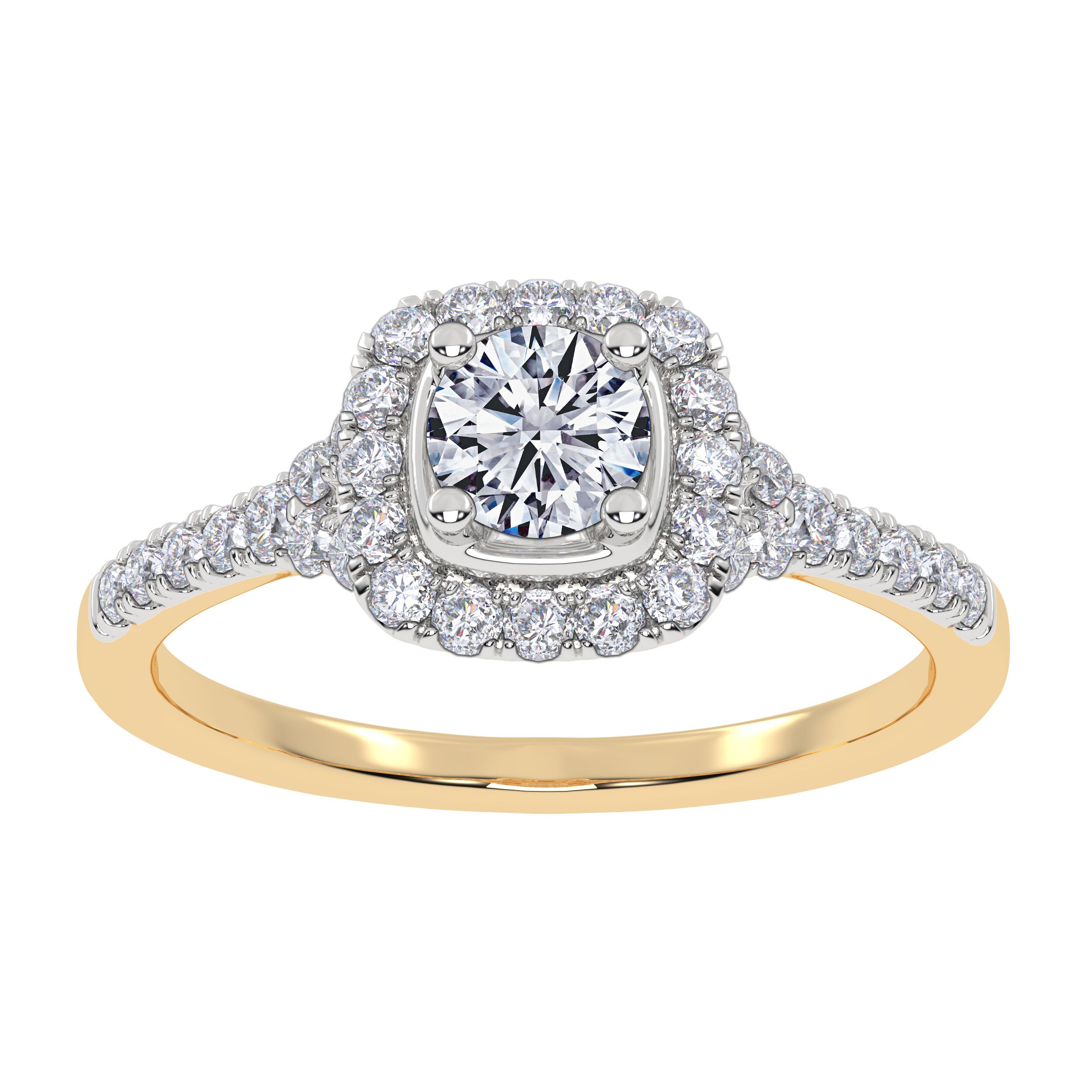 10K 0.50CT Lab Grown Promise Ring